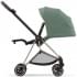 Cybex Mios III прогулочная коляска, шасси Rosegold, Leaf Green