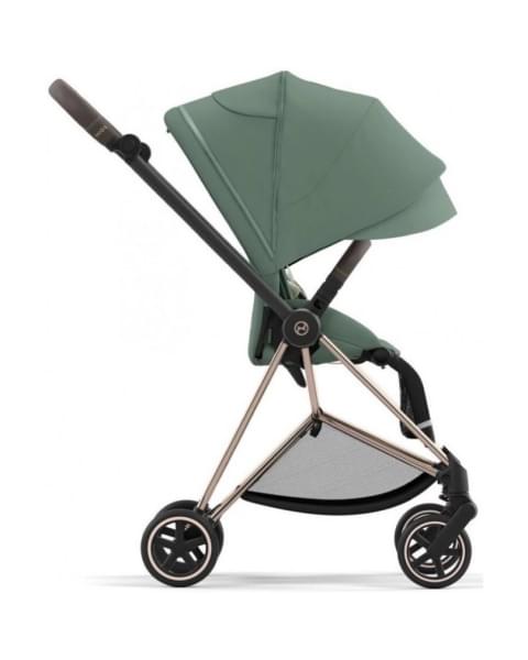 Cybex Mios III прогулочная коляска, шасси Rosegold, Leaf Green