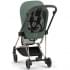 Cybex Mios III прогулочная коляска, шасси Rosegold, Leaf Green