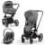 Cybex Priam IV 3 в 1 Mirage Grey (Серый), Rose Gold + Cloud T i-Size