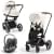 Cybex Priam IV 3 в 1 Off White (Белый), Rose Gold + Cloud T i-Size