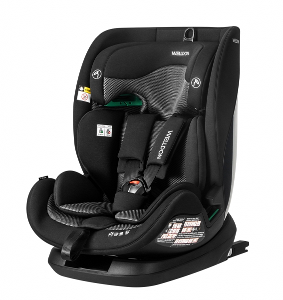 Автокресло Welldon Encore pro 9-36 i-Size 76-150 см (ebony) черный