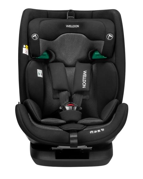 Автокресло Welldon Encore pro 9-36 i-Size 76-150 см (ebony) черный