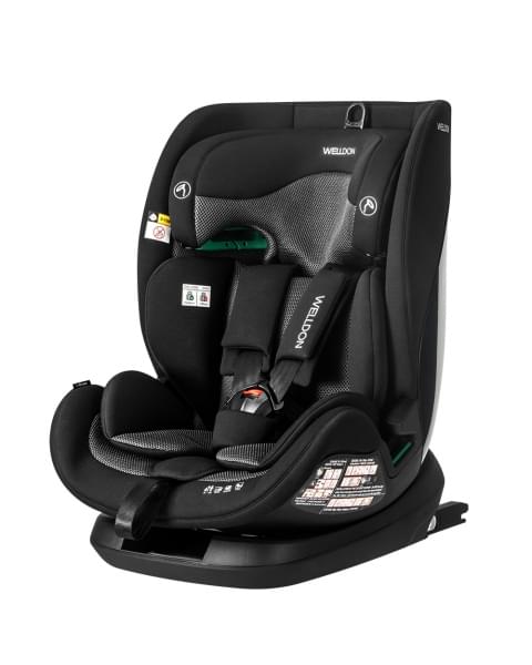 Автокресло Welldon Encore pro 9-36 i-Size 76-150 см (ebony) черный