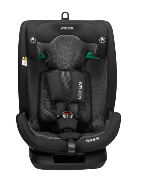 Автокресло Welldon Encore pro 9-36 i-Size 76-150 см (ebony) черный