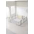 Манеж UNIX Kids Ocean 225x188 см Grey