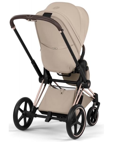 Коляска Cybex Priam V Rosegold Style Collection 2 в 1 Cozy Beige