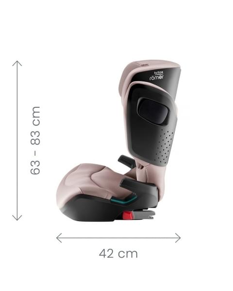 Автокресло Britax Roemer Kidfix Pro M Style (15-36 кг), Dusty Rose (Розовый)