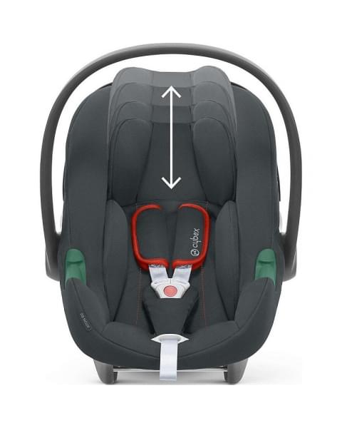 Автокресло Cybex Aton B2 i-Size (0-13 кг), Steel Grey (Серый)