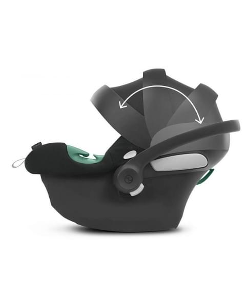Автокресло Cybex Aton B2 i-Size (0-13 кг), Volcano Black (Черный) купить в Москве на официальном сайте