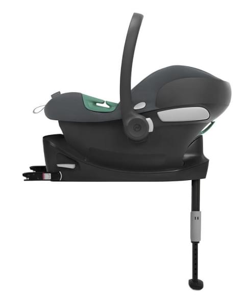 Автокресло (автолюлька) Cybex Aton B2 i-Size с базой Base One Steel Grey