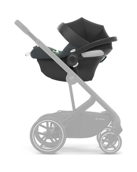 Автокресло (автолюлька) Cybex Aton B2 i-Size с базой Base One Steel Grey