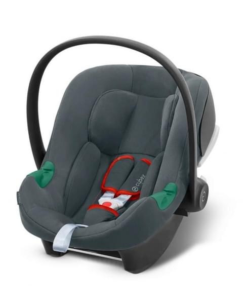 Автокресло (автолюлька) Cybex Aton B2 i-Size с базой Base One Steel Grey