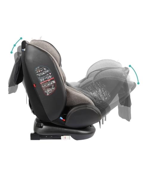 Автокресло Indigo Aero Isofix бежевый