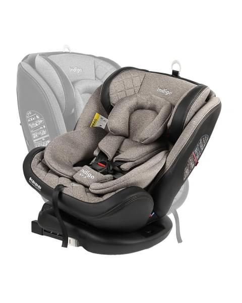Автокресло Indigo Aero Isofix бежевый
