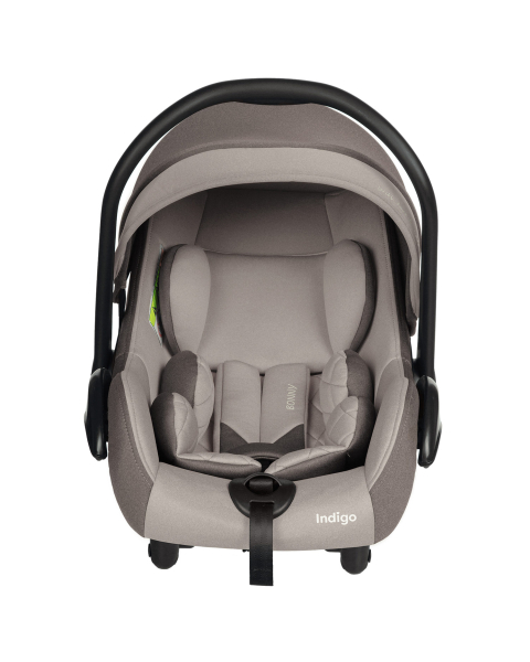 Автокресло Indigo BONNY 0+ (0-13 кг) бежевый