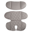 Автокресло Indigo BONNY 0+ (0-13 кг) бежевый