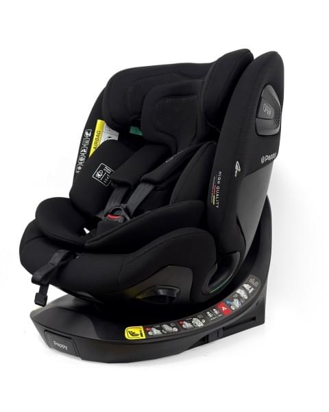 Автокресло Peppy Gtour 0-36 I-Size 40-150 см (Black) черный