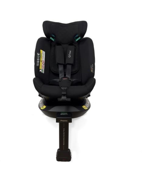 Автокресло Peppy Gtour 0-36 I-Size 40-150 см (Black) черный