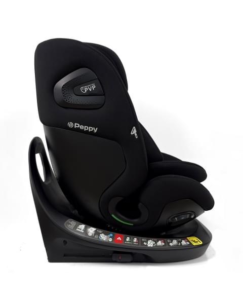 Автокресло Peppy Gtour 0-36 I-Size 40-150 см (Black) черный
