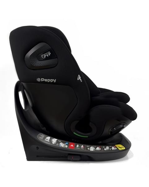 Автокресло Peppy Gtour 0-36 I-Size 40-150 см (Black) черный