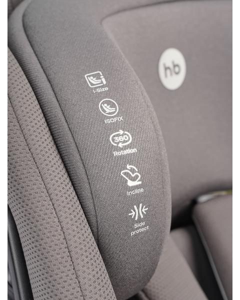 Автокресло REEX от Happy Baby graphite