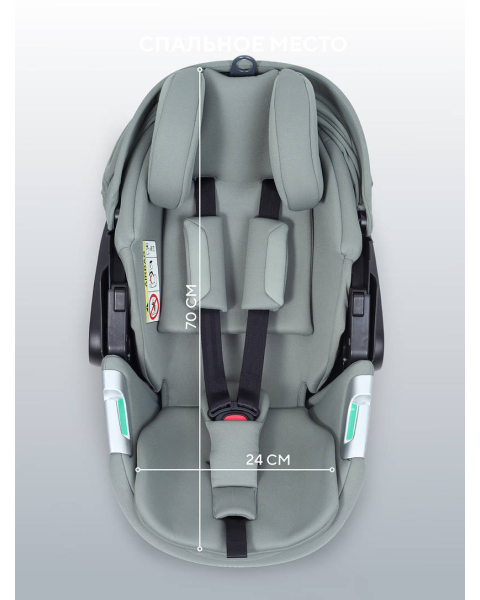 Автокресло Rant Aster Zero (40-87см) Olive
