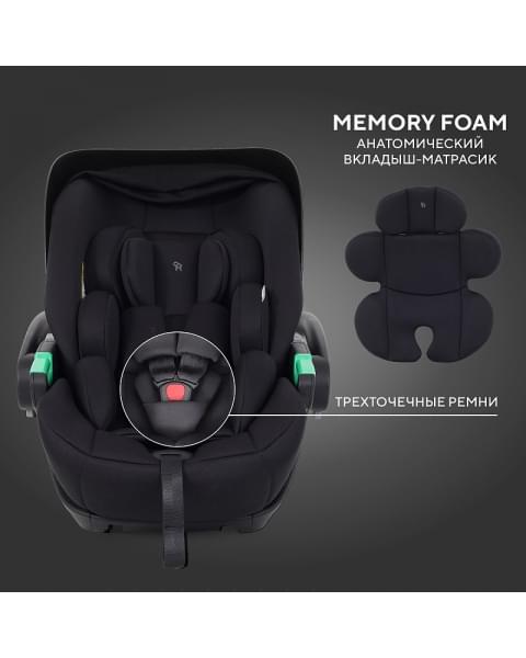 Автокресло Rant Evomax KBH602 Black