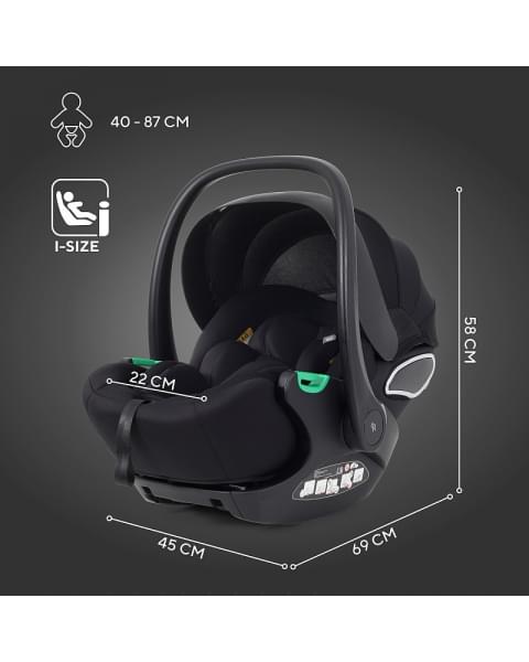 Автокресло Rant Evomax KBH602 Black
