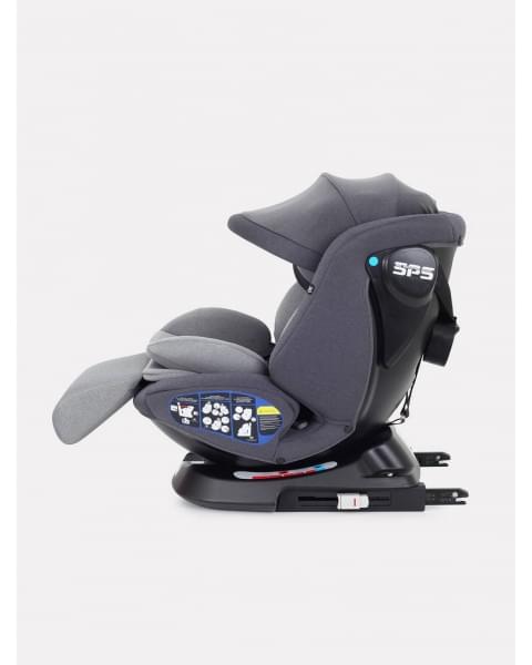 Автокресло Rant Nitro Plus isofix 0/1/2/3 (0-36 кг) Grey