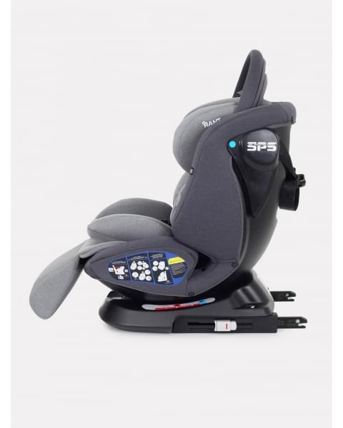 Автокресло Rant Nitro Plus isofix 0/1/2/3 (0-36 кг) Grey