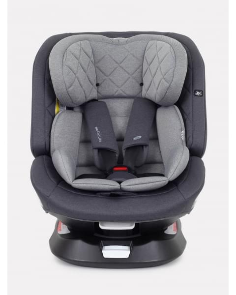 Автокресло Rant Nitro Plus isofix 0/1/2/3 (0-36 кг) Grey