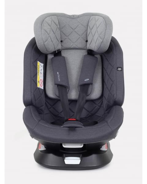 Автокресло Rant Nitro Plus isofix 0/1/2/3 (0-36 кг) Grey