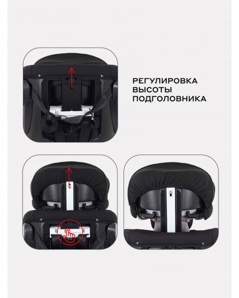 Автокресло Rant Nitro Plus isofix 0/1/2/3 (0-36 кг) Grey