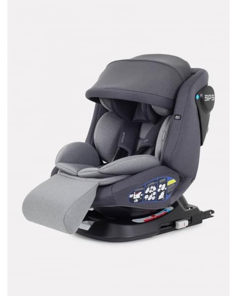 Автокресло Rant Nitro Plus isofix 0/1/2/3 (0-36 кг) Grey