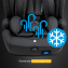Автокресло Osann Flux Isofix Klima All Black