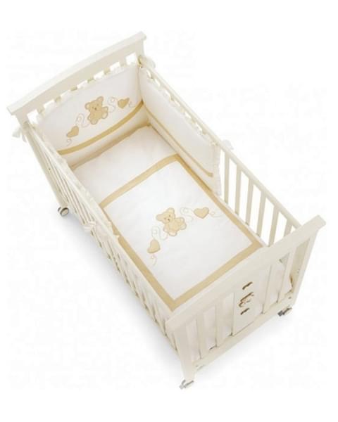 Детская кровать Erbesi Jolie слоновая кость