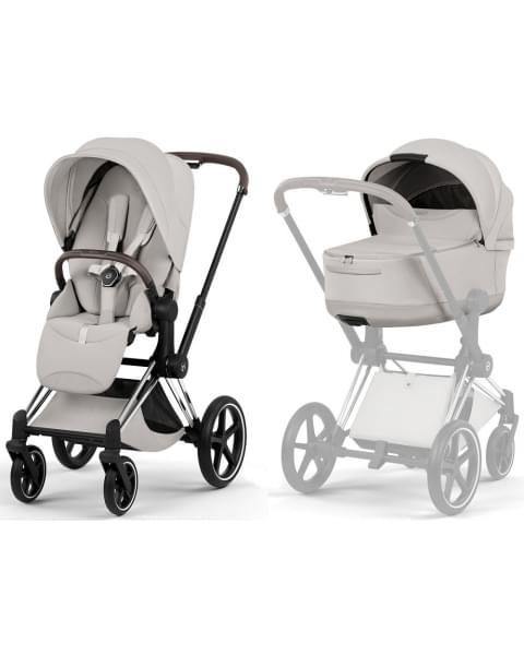 Коляска Cybex Priam V Chrome Style Collection 2 в 1 City Grey