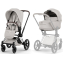 Коляска Cybex Priam V Chrome Style Collection 2 в 1 City Grey