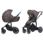Детская коляска 2 в 1 IningBaby KR 340 brown