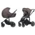 Детская коляска 2 в 1 IningBaby KR 340 brown