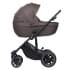 Детская коляска 2 в 1 IningBaby KR 340 brown