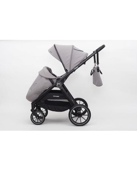 Детская коляска 2 в 1 Ining Baby KR345 Rider Light grey