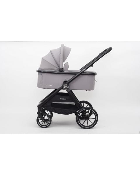Детская коляска 2 в 1 Ining Baby KR345 Rider Light grey