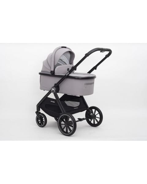 Детская коляска 2 в 1 Ining Baby KR345 Rider Light grey
