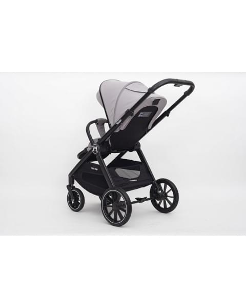 Детская коляска 2 в 1 Ining Baby KR345 Rider Light grey