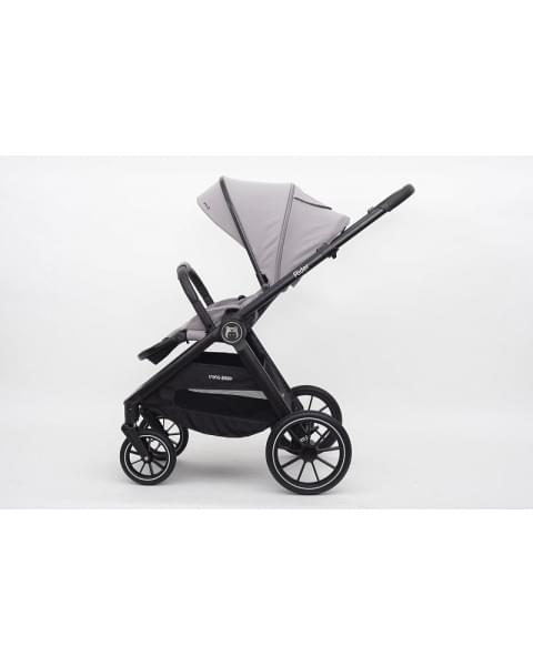 Детская коляска 2 в 1 Ining Baby KR345 Rider Light grey