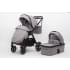 Детская коляска 2 в 1 Ining Baby KR345 Rider Light grey