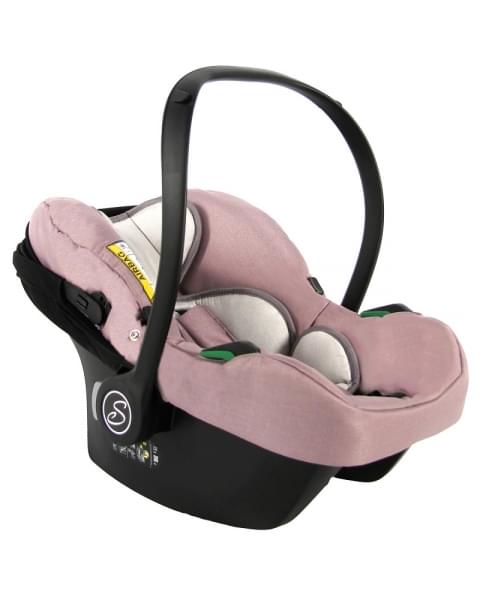 Детская коляска 3 в 1 Sevillababy Jamie ягодный экокожа