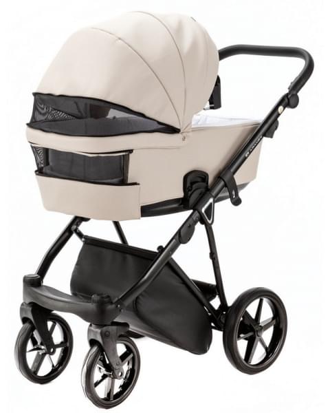 Детская коляска Adamex Belissa Deluxe 2 в 1 B-SA07 (СВ.БЕЖ.КОЖА)